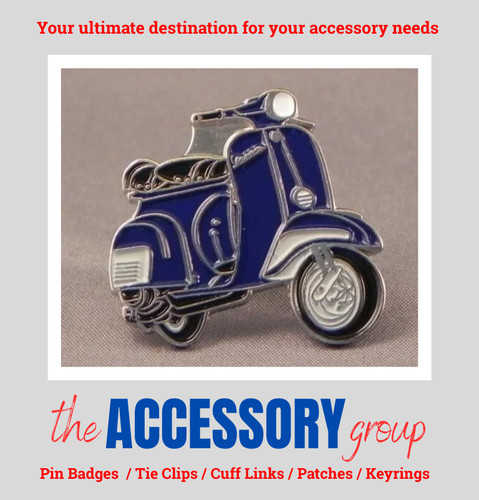 Brand new blue vespa - blue, lambretta