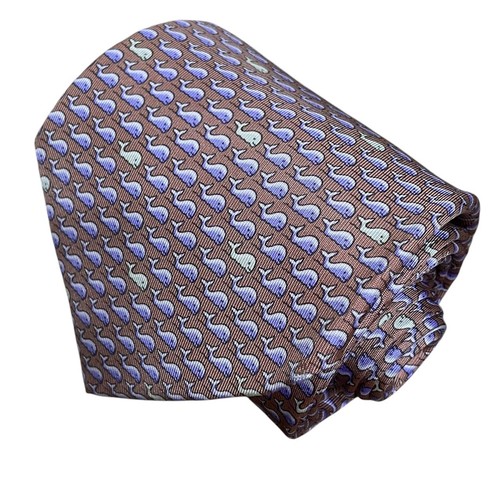 Hermes 100 silk tie - tie, brown