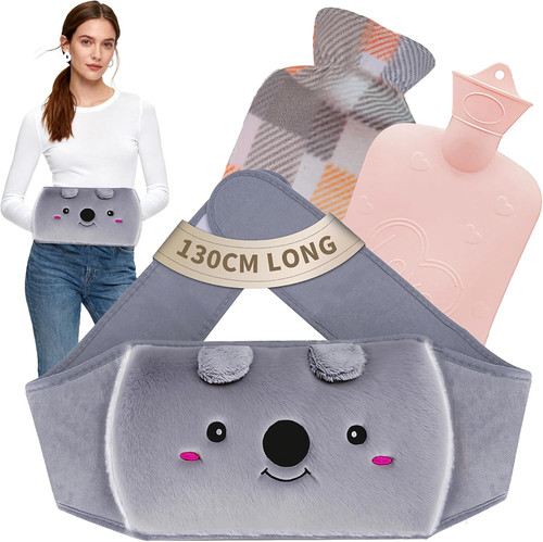 Hot water bottle belt - hot, 1l