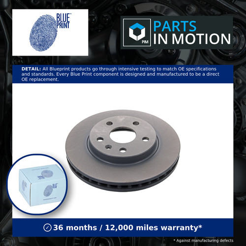 Brake discs pair vented - 2x,