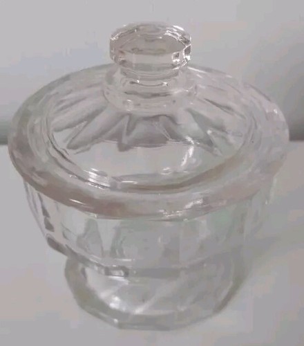 Glass preserve pot with lid - with,