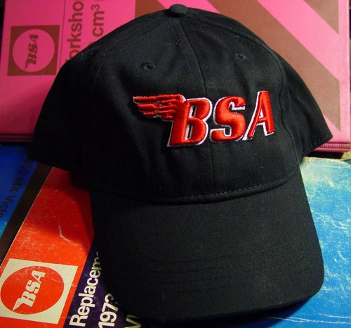 Bsa motorcycle embroidered - bsa, motorcycle,