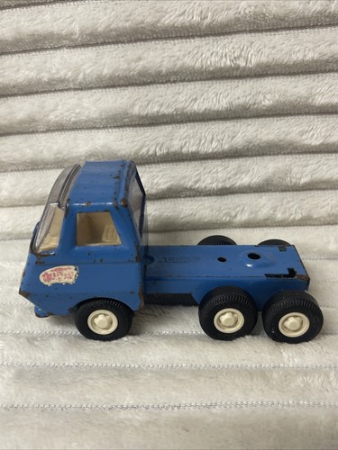 Vintage tonka truck - vintage, blue