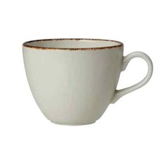 Steelite brown dapple white - brown,