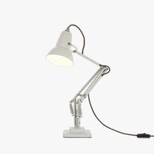 Desk Lamp Linen White