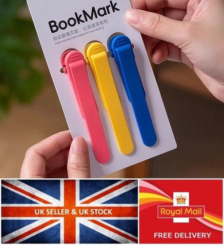 Smart bookmark 3pcs silicone - bookmark,