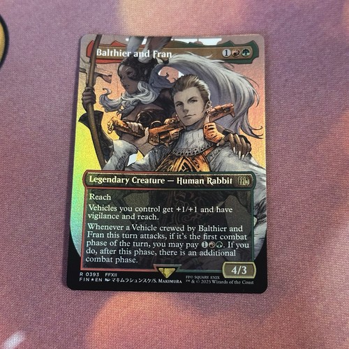 Balthier fran showcase foil - &,
