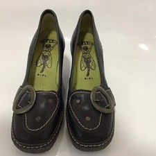 FLY LONDON GIRL LEATHER WEDGE