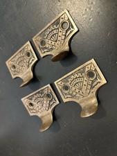 4 VINTAGE ANTIQUE BRASS BRONZE