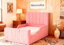 Toddler Kids Bed with High