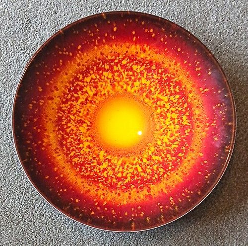 Poole pottery sun moon - &,