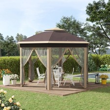 3x4m Pop Up Gazebo with Sides