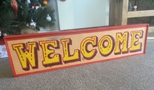 Retro  hand painted Circus