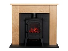 Adam Chester Stove Suite Oak +