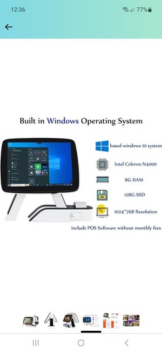 Cash register till with pos - register,