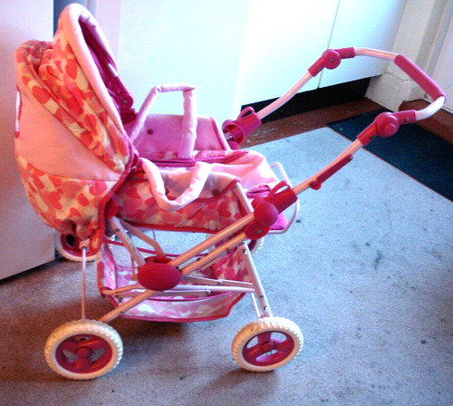 Folding dolls pram - 3,
