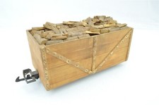 Scratch Built G Gauge Powered 4 Wheel Wooden Log Wagon - Unboxed