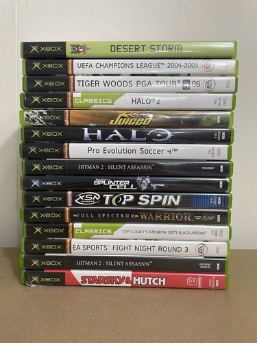 Xbox original games - x,