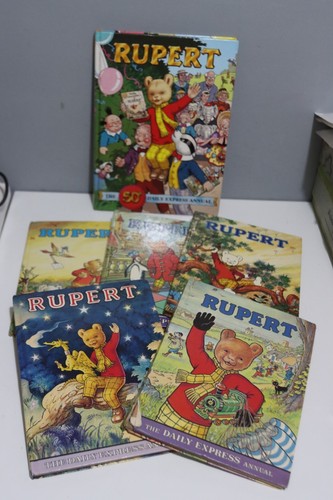 Rupert bear books - rupert,