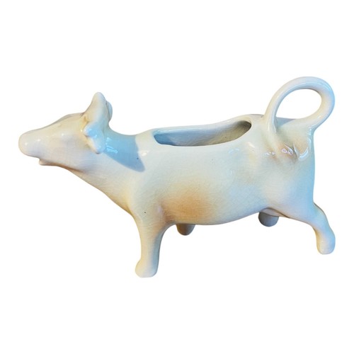 Vintage porcelain cow creamer - vintage,