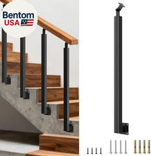 Side mount stair - railing, post