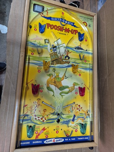 Poosh pinball vintage - pinball,