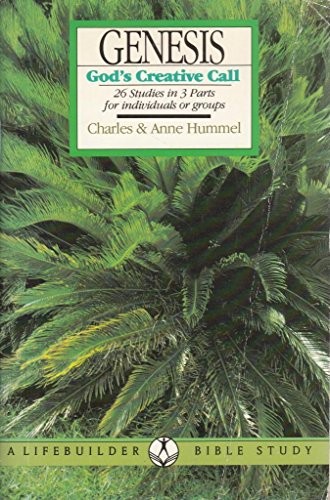 Genesis lifebuilder bible - genesis, (lifebuilder