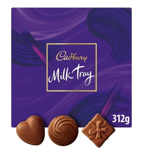 Cadbury milk tray chocolate - milk,