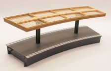 Hornby curved station - oo,