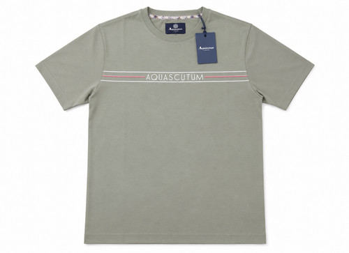 Aquascutum men shirt green - men's,
