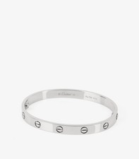 Cartier 18ct white gold - gold, love