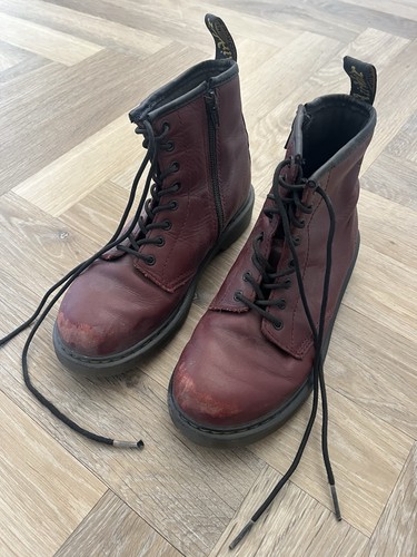 Martens burgundy leather - dr.,