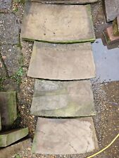 x8 York Stone Curved Paving Slabs Flagstones Flags - Approx. 1 m²