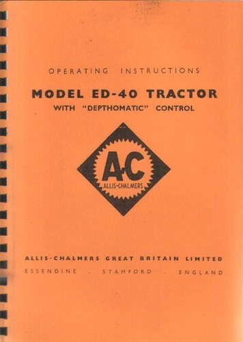Allis chalmers tractor - allis,