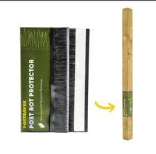 Gate & Fence Post Rot Protection Sleeves for 5x5" & 6x6" square posts- Pack of 2