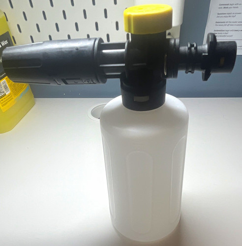 Foam cannon connects - to,