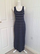Ladies Navy/White Striped
