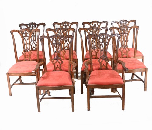 Set chippendale dining - 10,