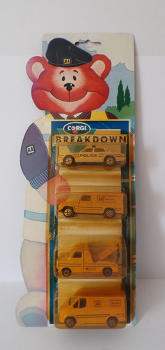 Corgi toys 2902 - 2902/1, breakdown
