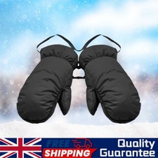 Mens Womens Outdoor Ski Thick Duck Down Gloves Mittens Hiking Winter Warm Gloves