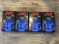 4 JVC EHG HiFi 30 Minute VHS-C