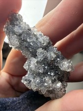 Apophyllite On Quartz
