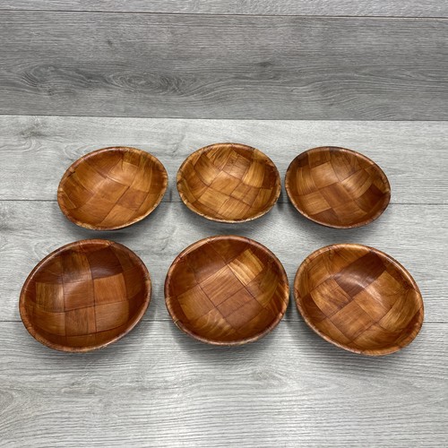 Vintage woven wood parquet - woven,