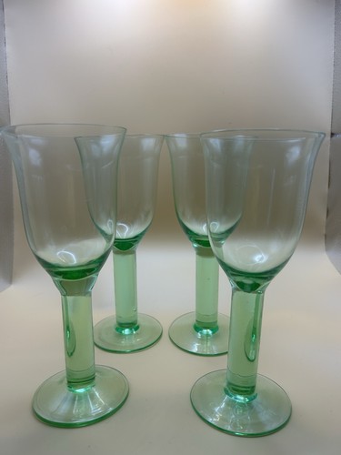 Vintage hand blown wine - blown,