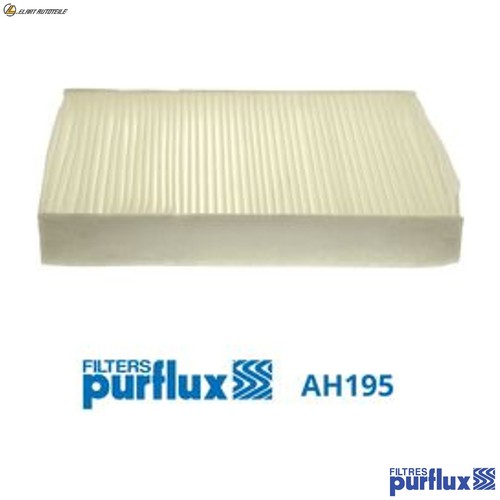 Interior air filter - filter, for