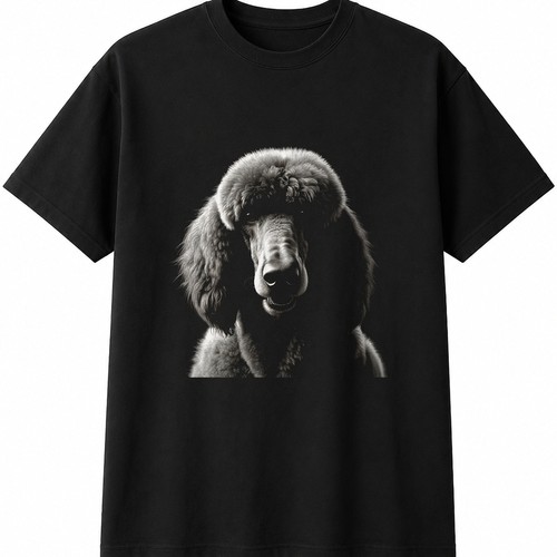 Standard poodle charcoal - poodle,