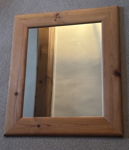 Pine mirror with chunky - chunky, frame