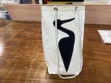 Heron dinghy Tote or sailing equipment bag made from Dacron upcycled sail