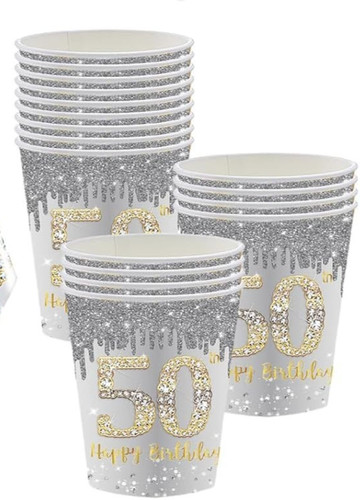 Happy 50th birthday paper - happy,