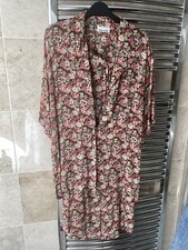 Gerry Weber 2 piece floral Skirt&Blouse skirt waist 32-34 L35 blouse p2p24” L28